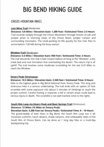 3 Day Big Bend Itinerary Guide - Brooke In Boots