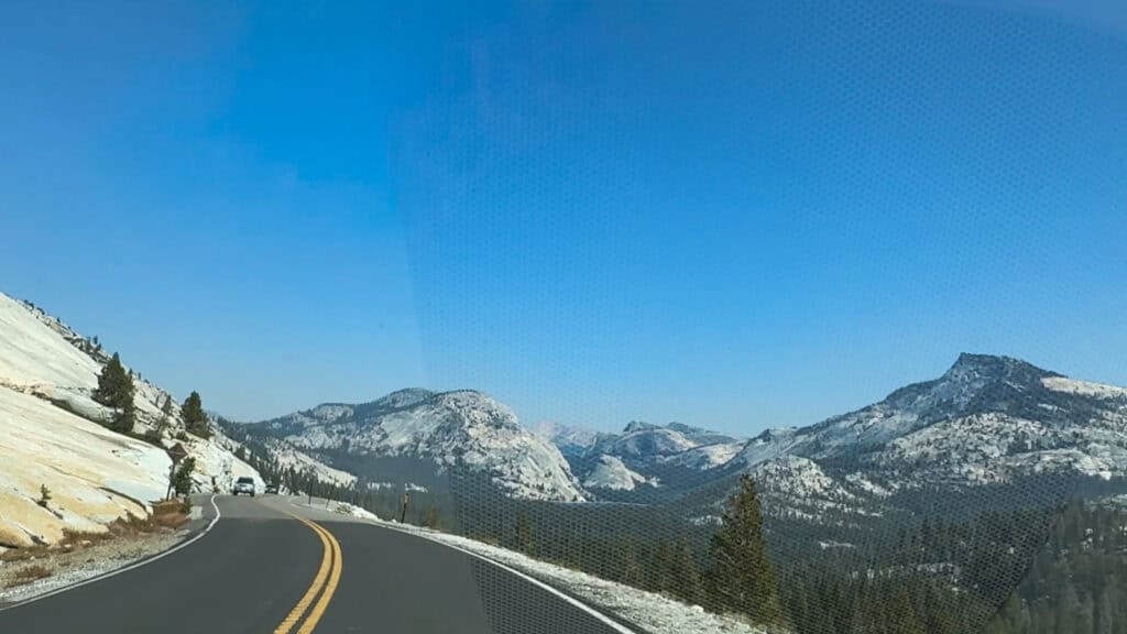 Tioga Road in Yosemite