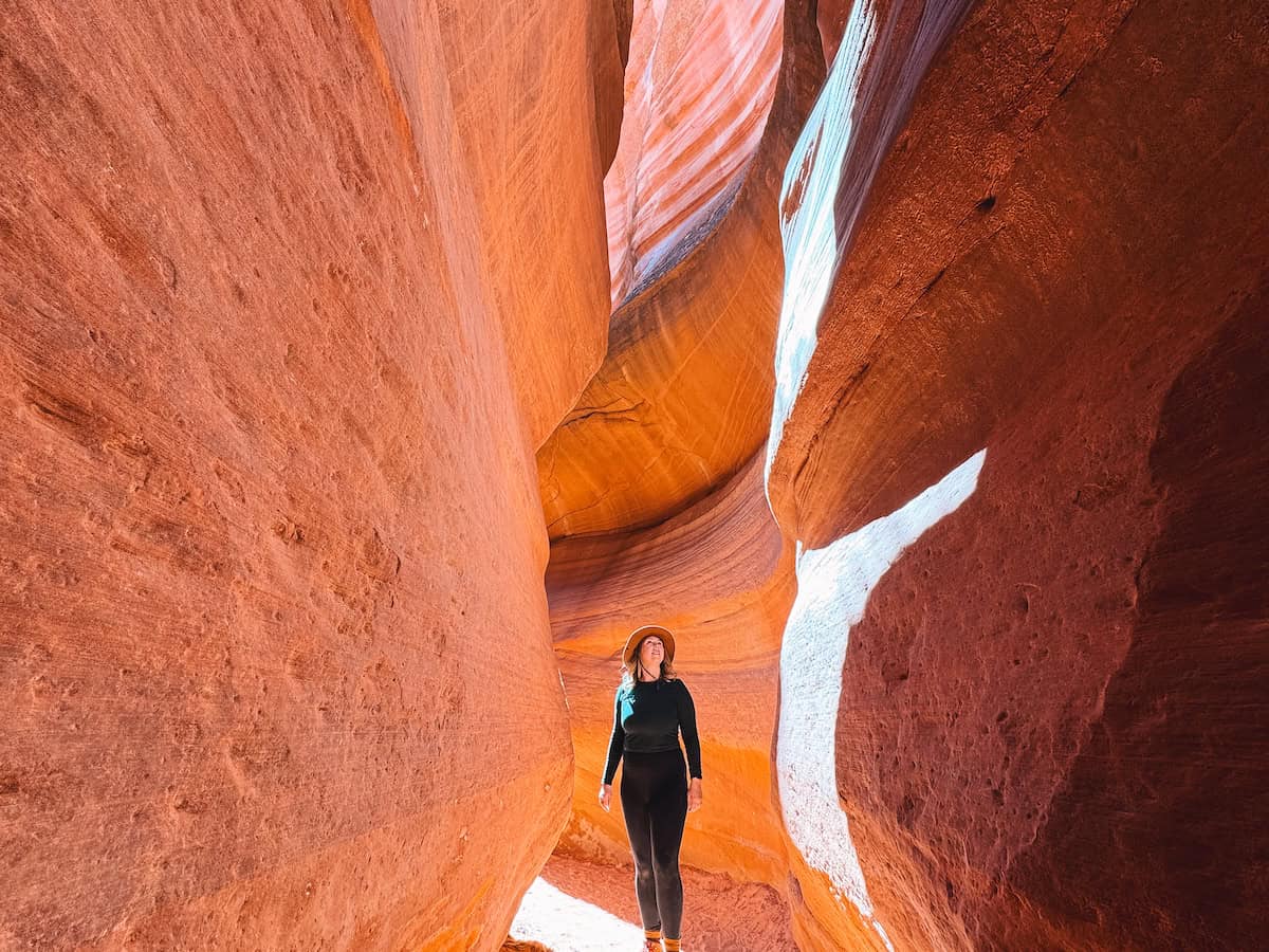 Exploring Peek A Boo Slot Canyon Aka Red Canyon In Kanab Directions 