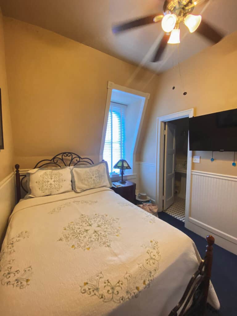 Hotel room in the Grand Imperial Hotel in Silverton Colorado