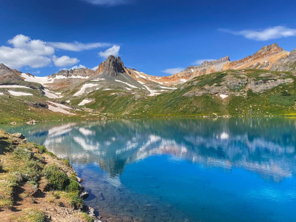 Ice Lake in Ice Lake Basin, San Jan Mountains Colorado